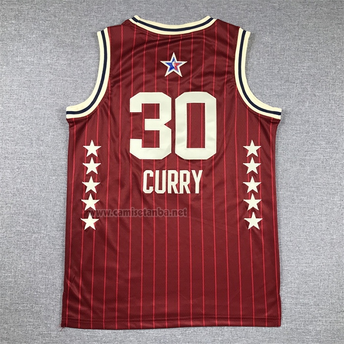 Camiseta Nino All Star 2024 Golden State Warriors Stephen Curry #30 Rojo